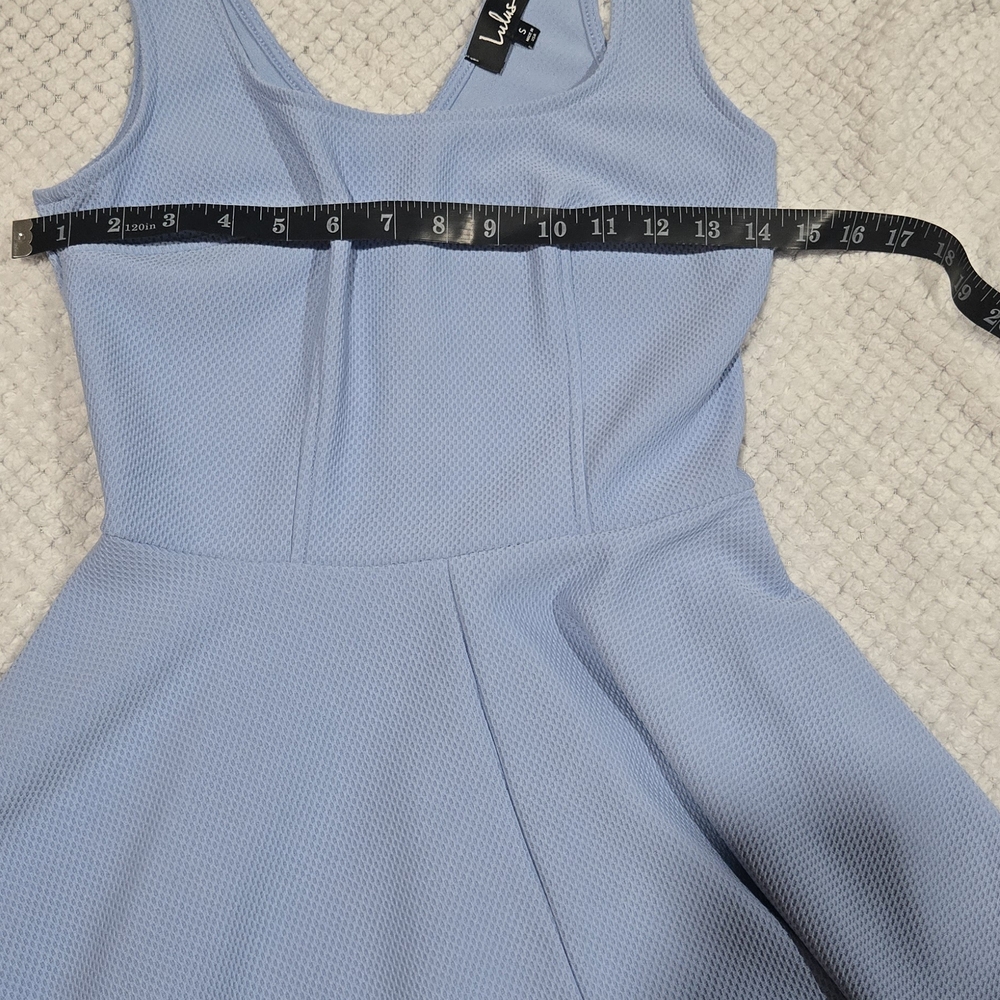 Lulu's Periwinkle Mini Dress - Picture 7 of 8